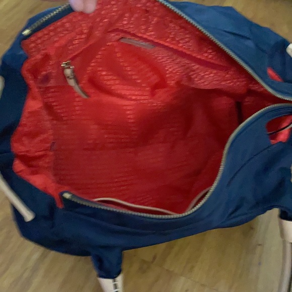 Kate Spade nylon purse in navy/tan - Picture 6 of 15